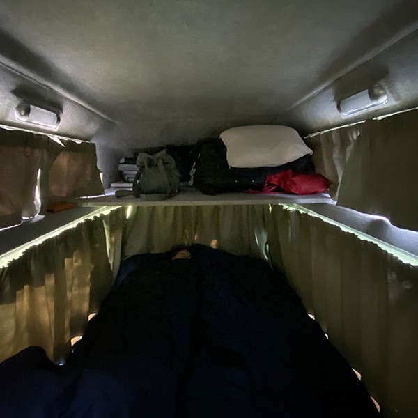 Slapen in de camper in Nieuw-Zeeland